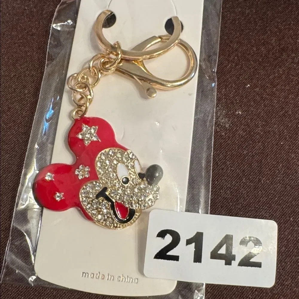 2142 Micky Mouse Key Ring, Bag Charm